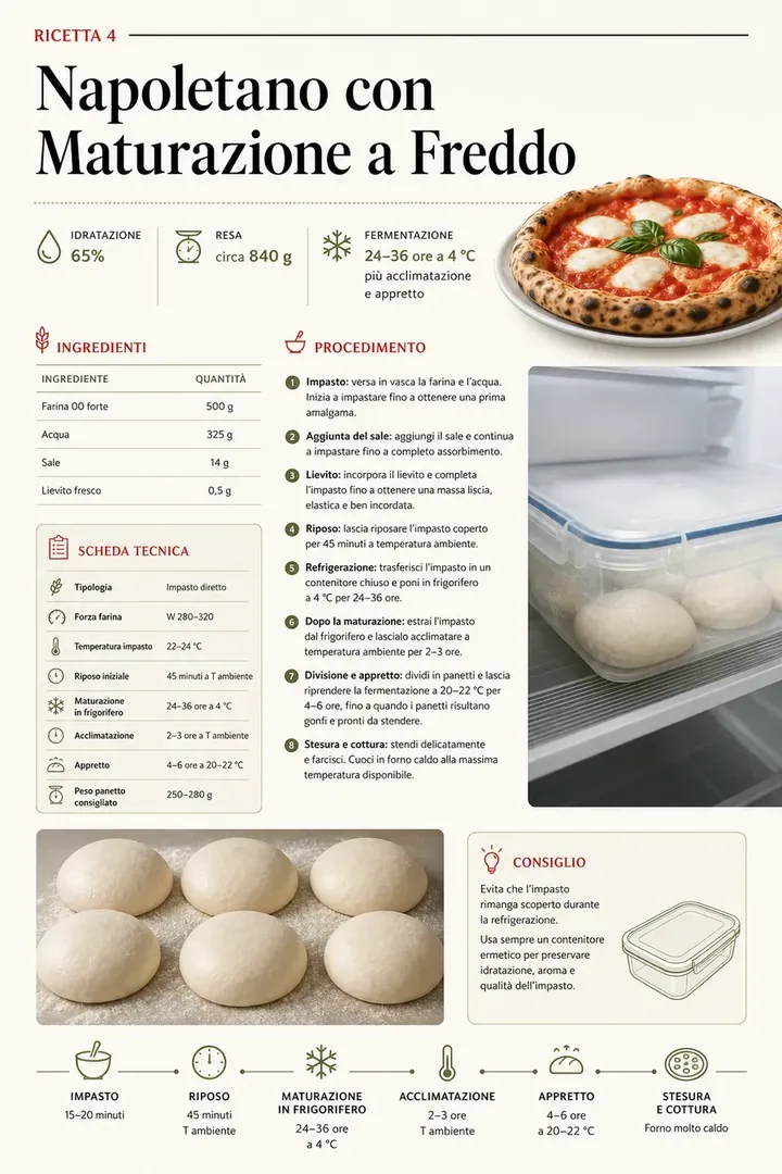 Pagina della guida degli impasti per pizza 6